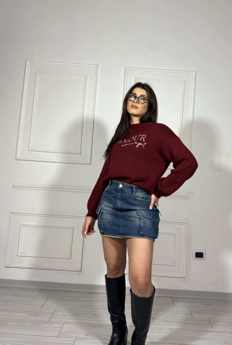 Maglione l’amour concept