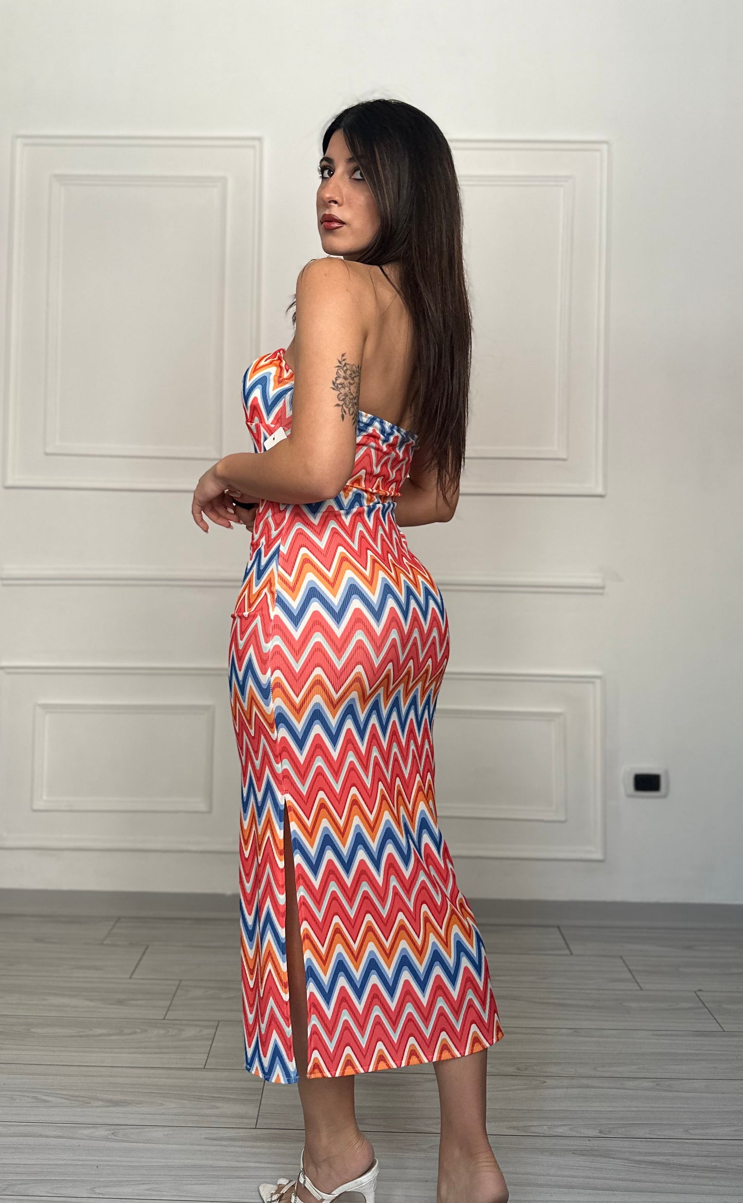 Dress fantasy orange